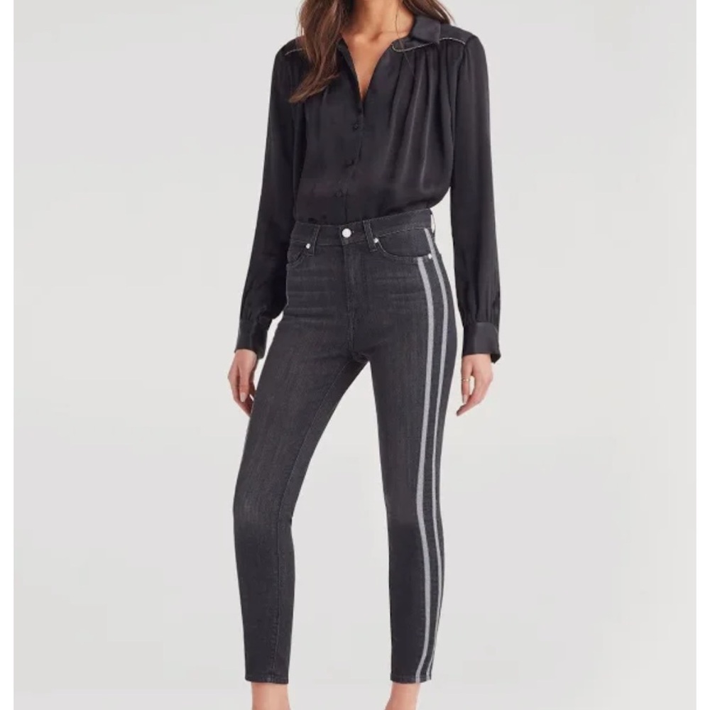7 For All Mankind High Waist Ankle Gwenevere